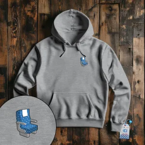 Airplane Seat Tiny - Pullover Hoodie