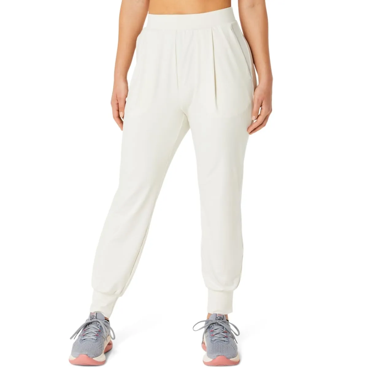 ASICS Women's Flex Soft Touch Pants Training Apparel, L, Birch