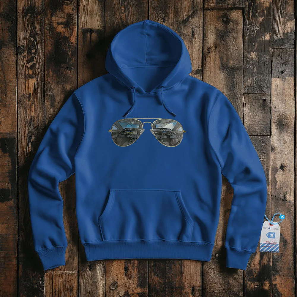 Aviator Sunglasses - Pullover Hoodie