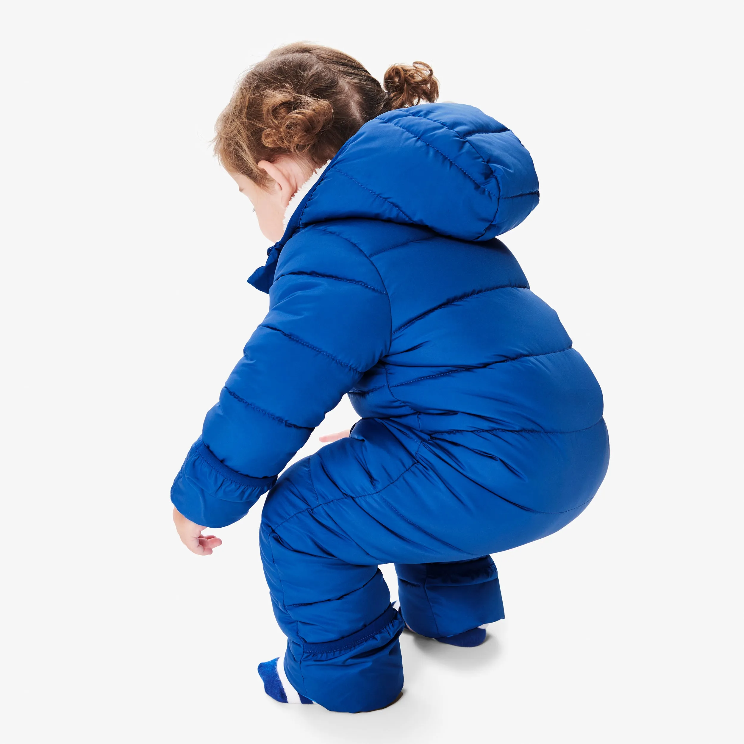 Baby parka puffer suit