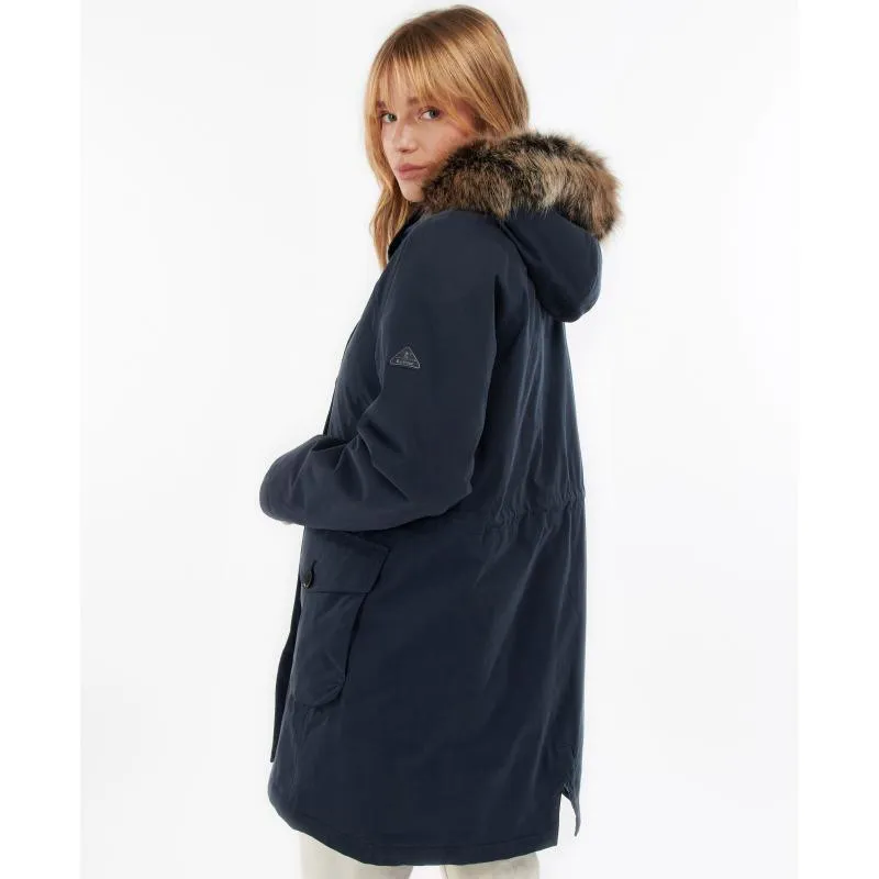 Barbour Foxton Ladies Waterproof Jacket - Navy/Dark Chambray