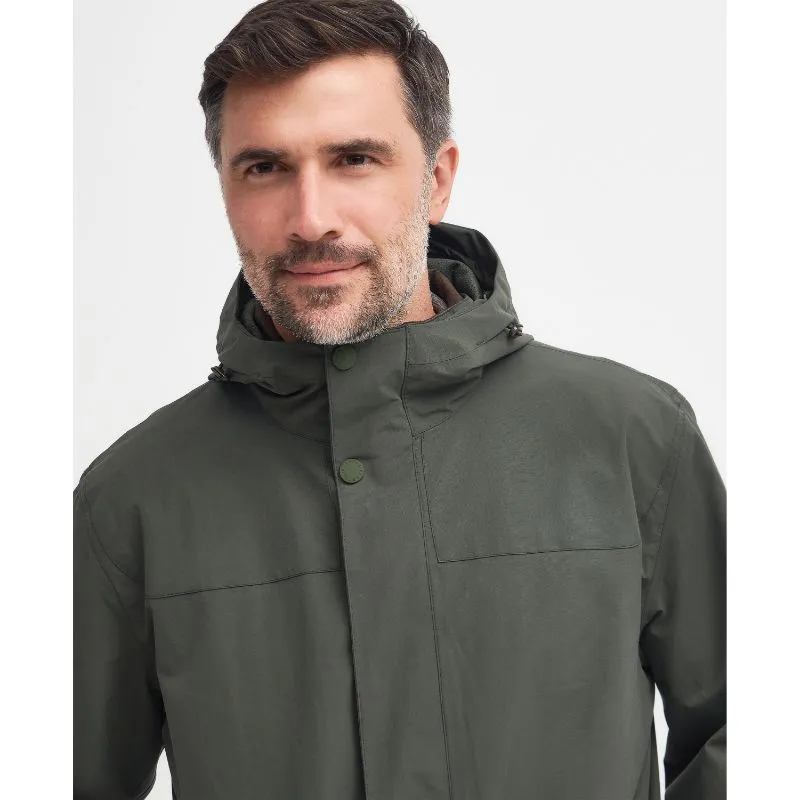 Barbour Summer Brockstone Mens Waterproof Jacket - Olive