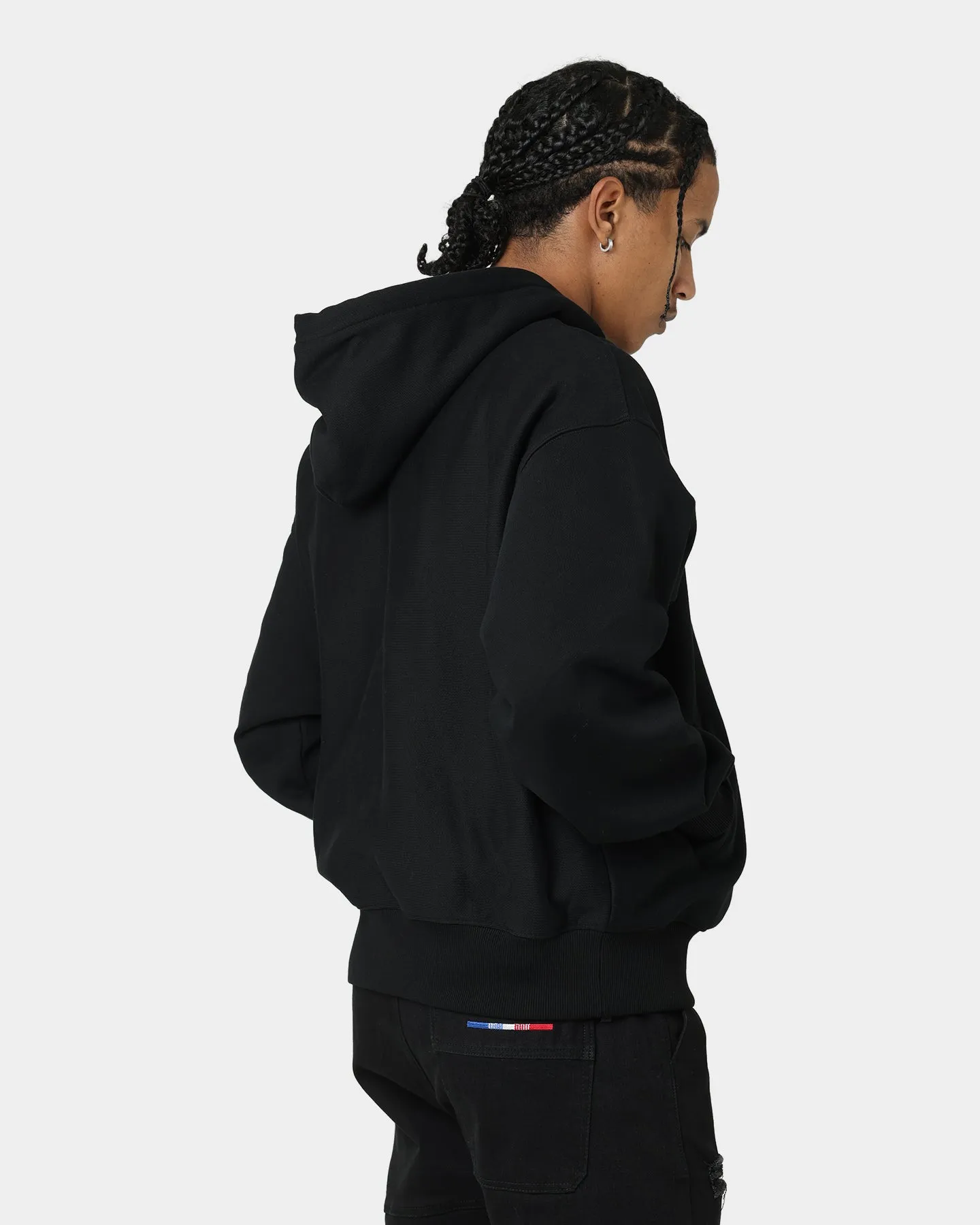 Carré Royale Quarter Zip Hoodie Black