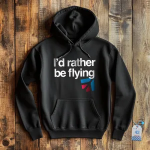 Cessna Rather be Flying - Pullover Hoodie