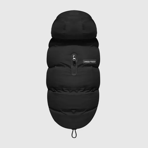 classic waterproof puffer - black