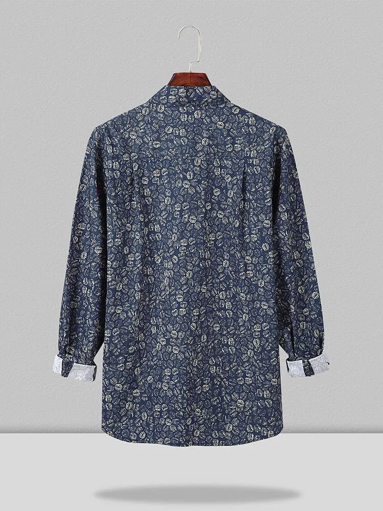 Coffee Bean Pattern Shirt