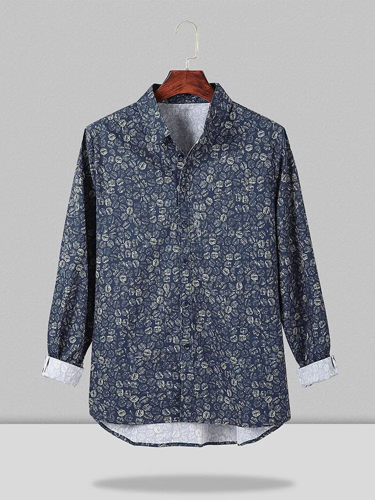 Coffee Bean Pattern Shirt