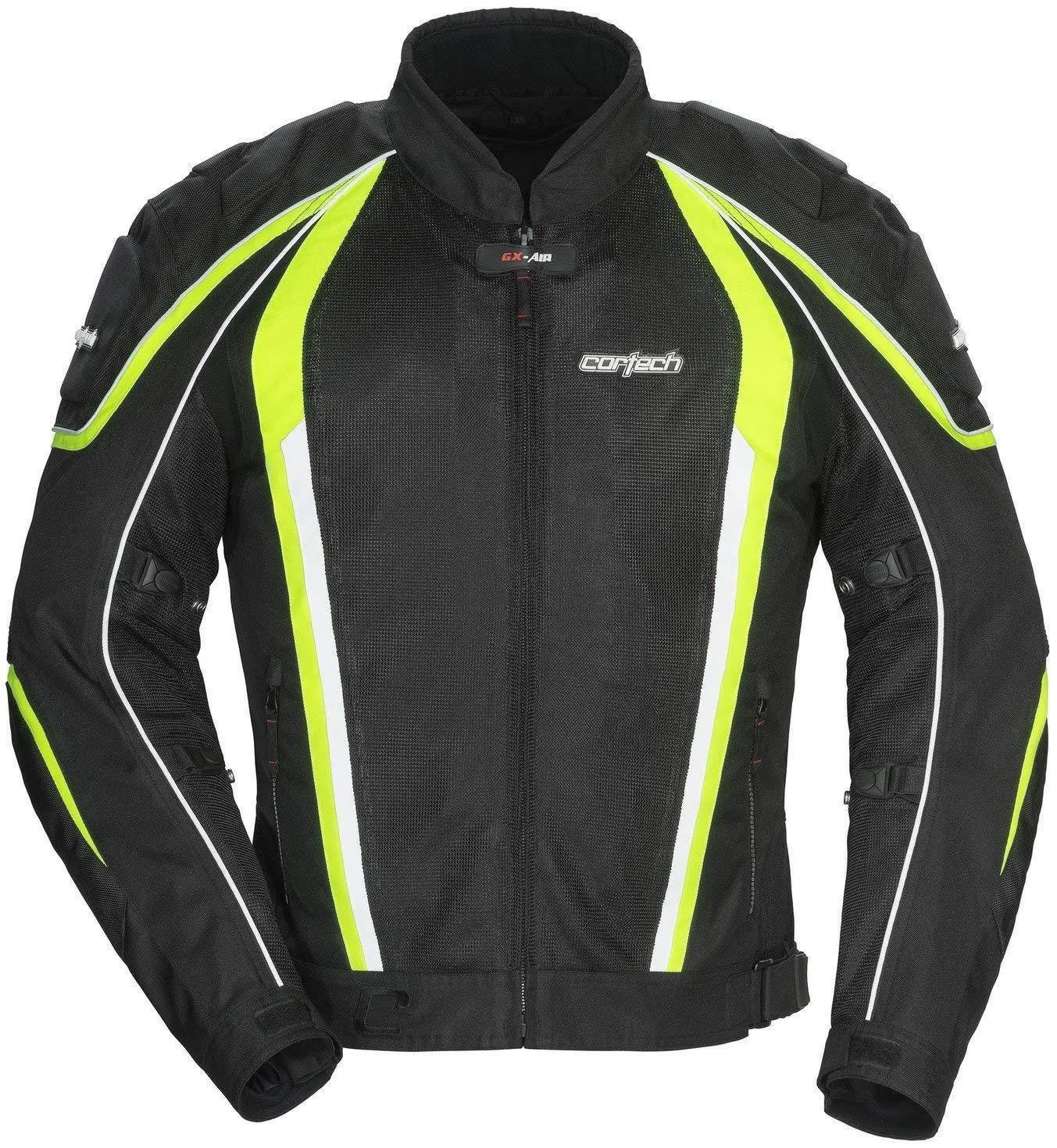 Cortech GX-Sport Air 4.0 Men's Black/Hi-Viz Yellow Mesh/Textile Jacket