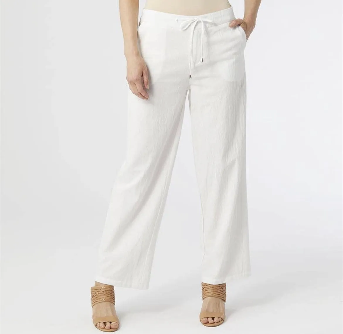 Cotton Wide Leg Pants Women