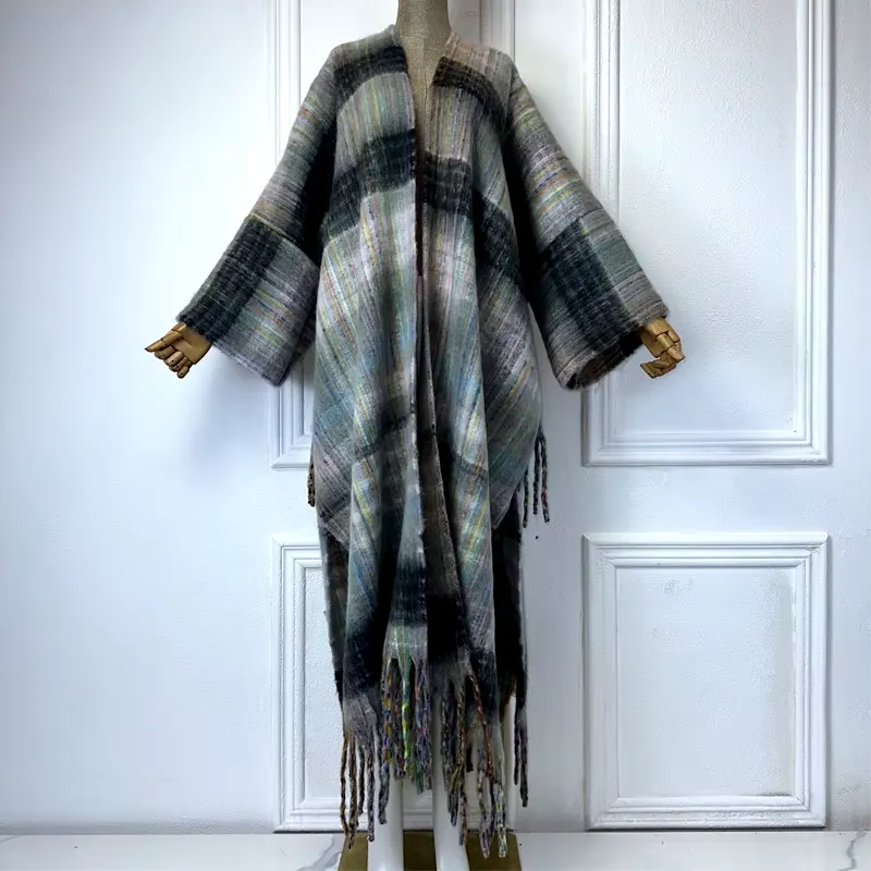 Cozy Cascade Wool Kimono