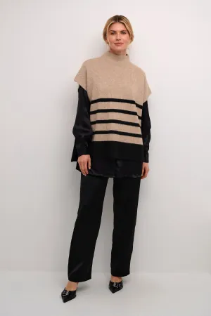 Cream Stari Knit Slipover