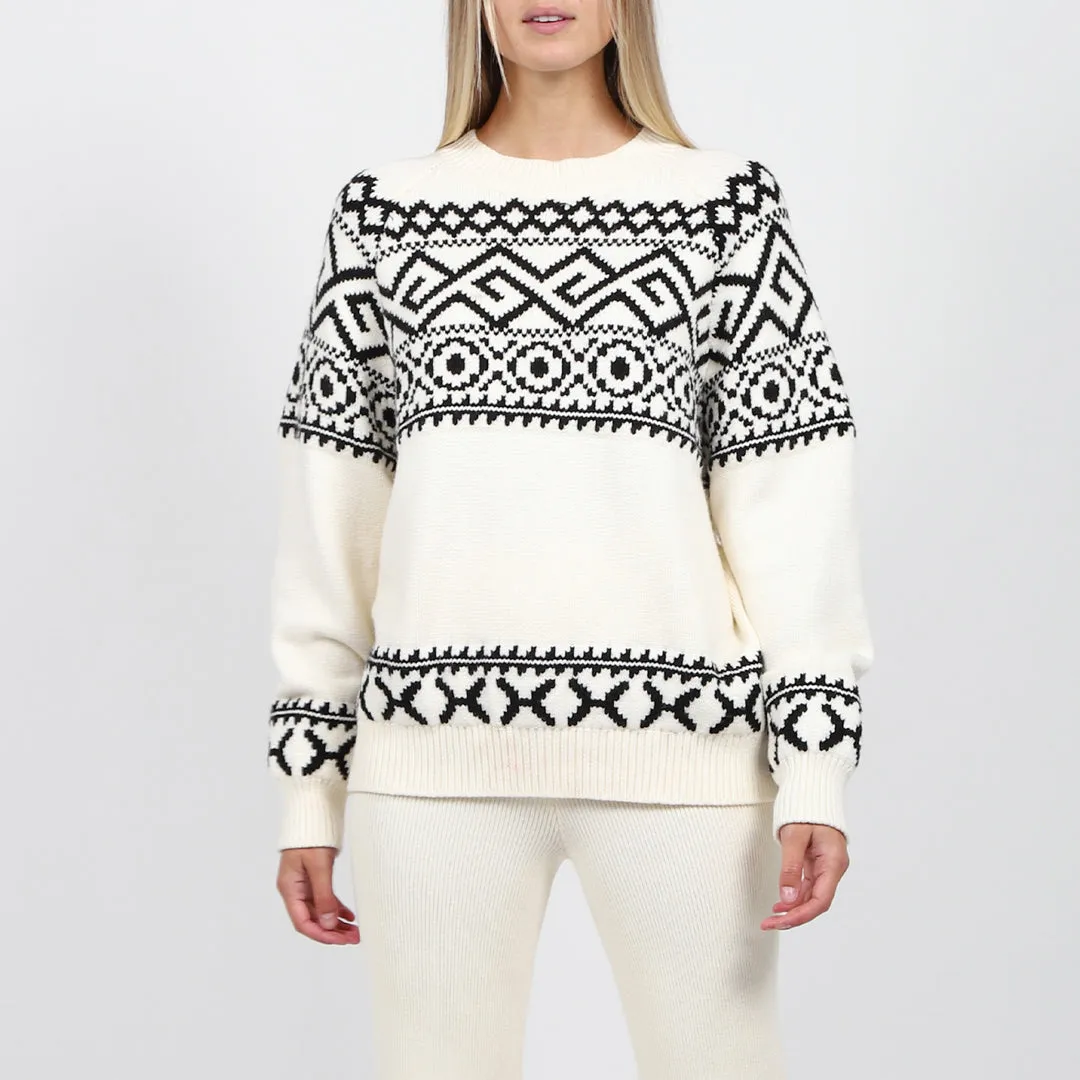 Fairisle Sweater 2.0 | Cream