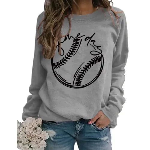 Football Game Day Sweatshirt for Women Football Fan Game Day Shirt