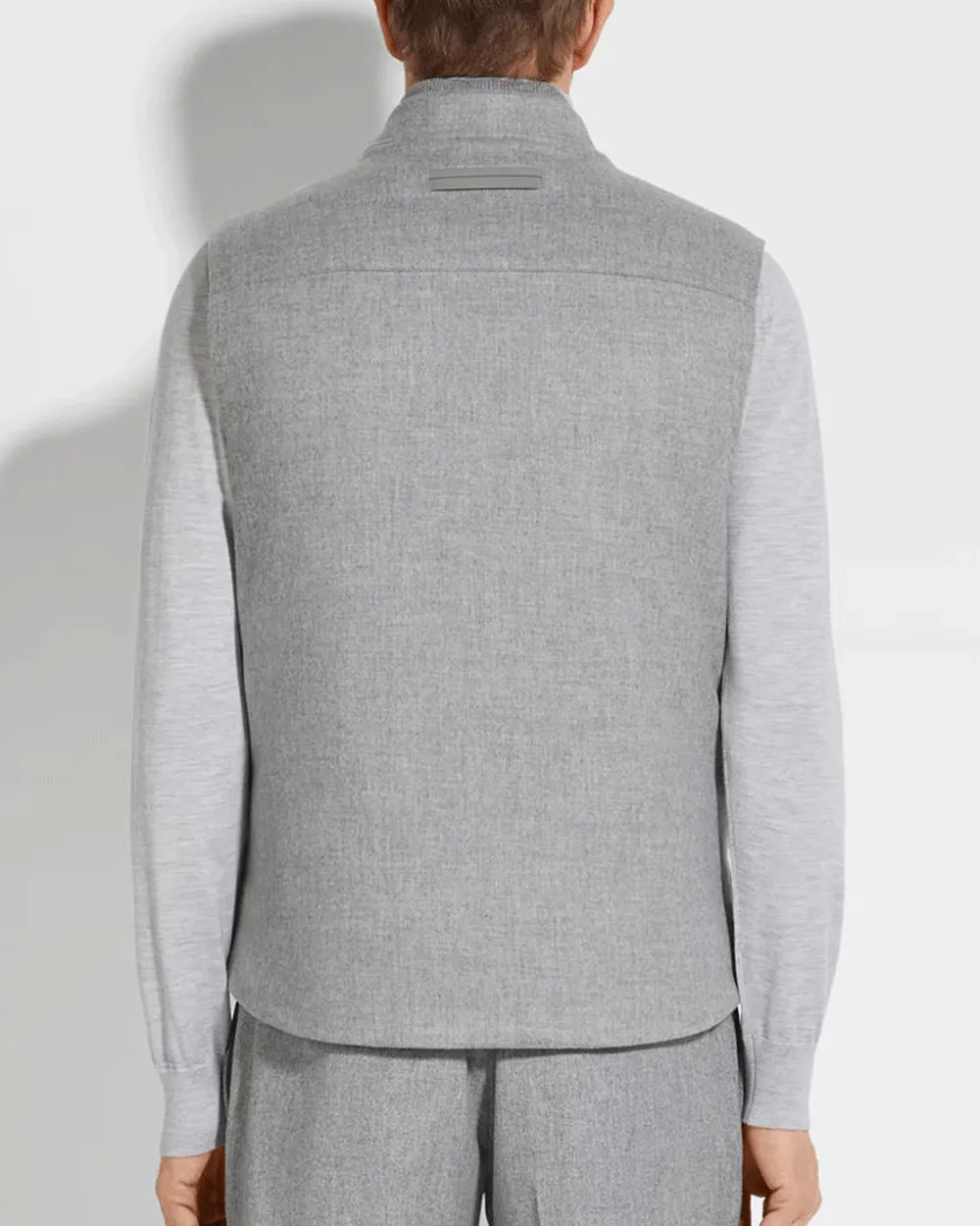 Grey Cashmere Elements Vest