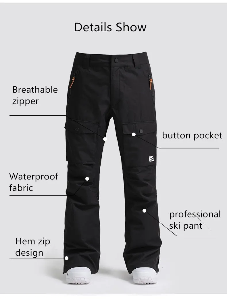 GSOU SNOW Cargo Snow Pants