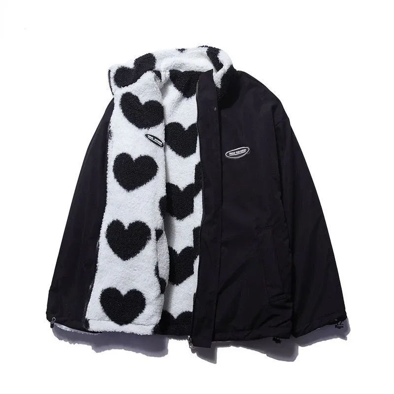 Hannah™ - Reversible Heart Fleece Jacket