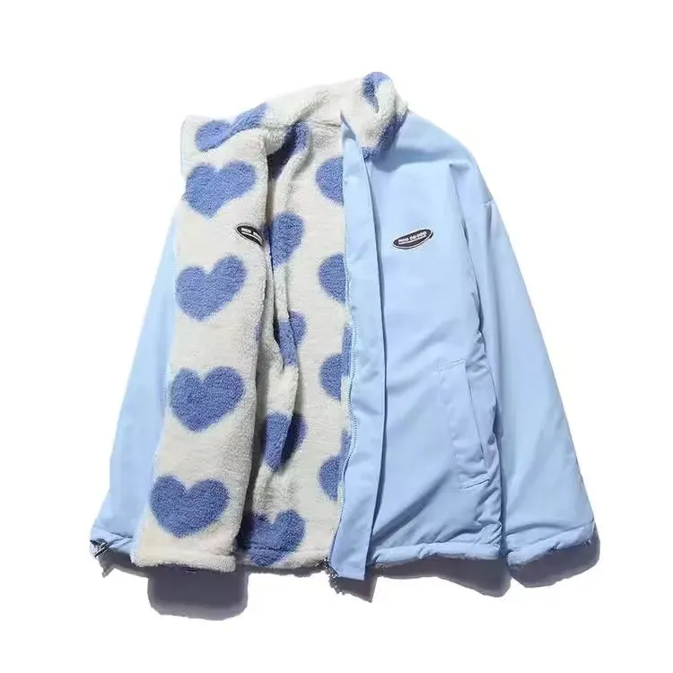 Hannah™ - Reversible Heart Fleece Jacket