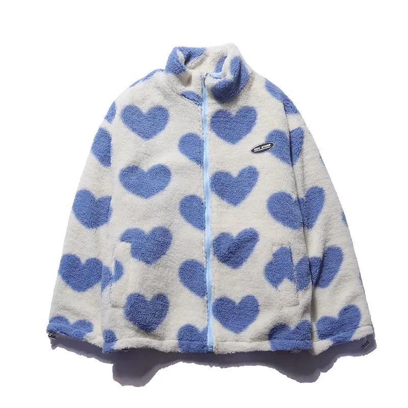 Hannah™ - Reversible Heart Fleece Jacket