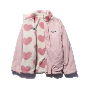 Hannah™ - Reversible Heart Fleece Jacket