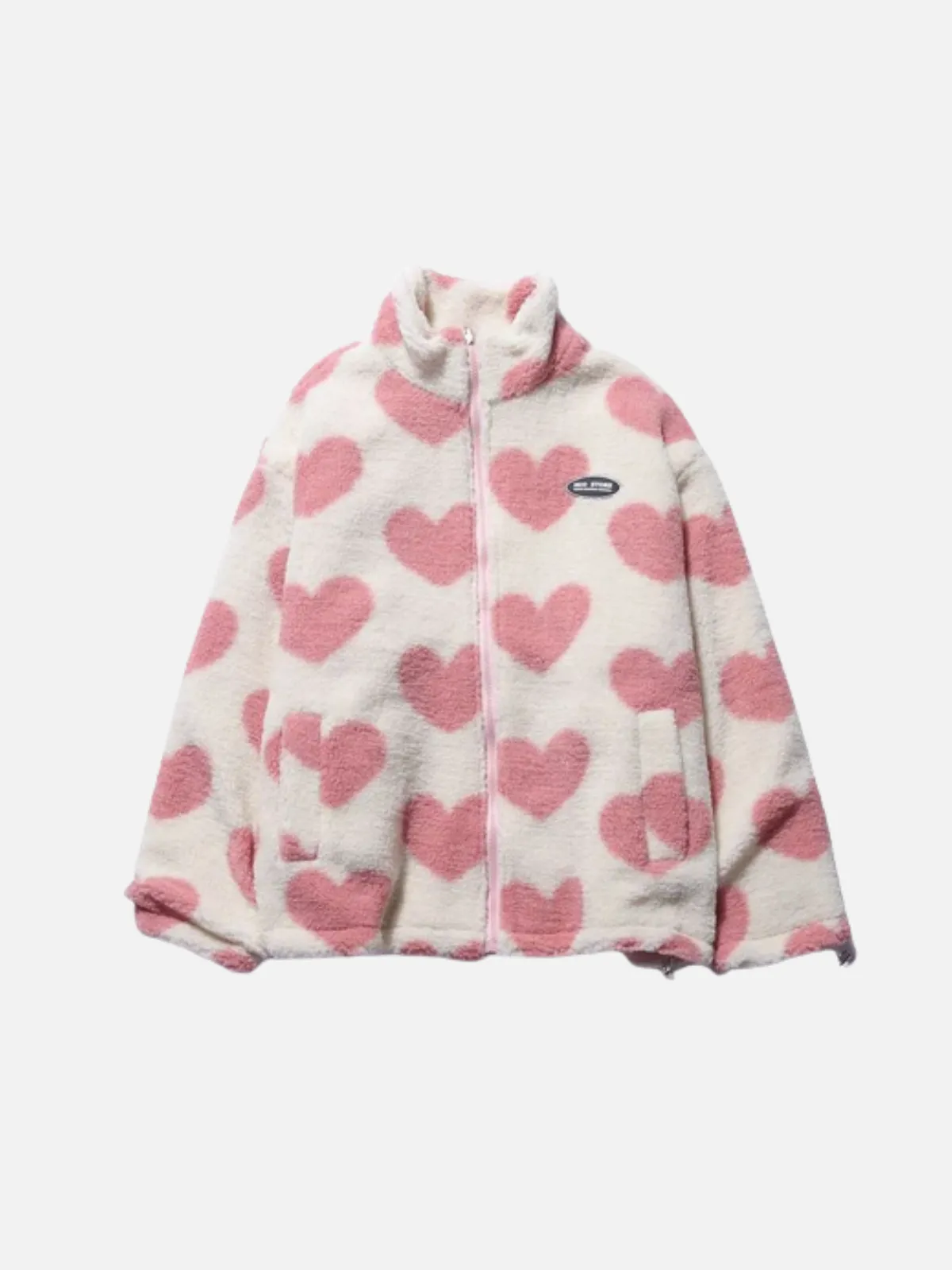 Hannah™ - Reversible Heart Fleece Jacket