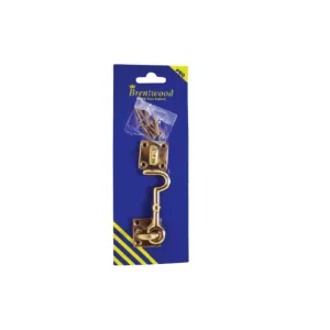 Hook Cabin Brass Plated 75mm Solid Brass