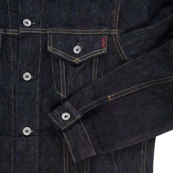 Iron Heart IHJ-526PJ Indigo 21oz Selvedge Denim Modified Type III