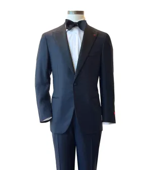 ISAIA Aquaspider Peak Lapel Tuxedo