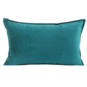 Jade Velvet Cushion - 30cm x 50cm