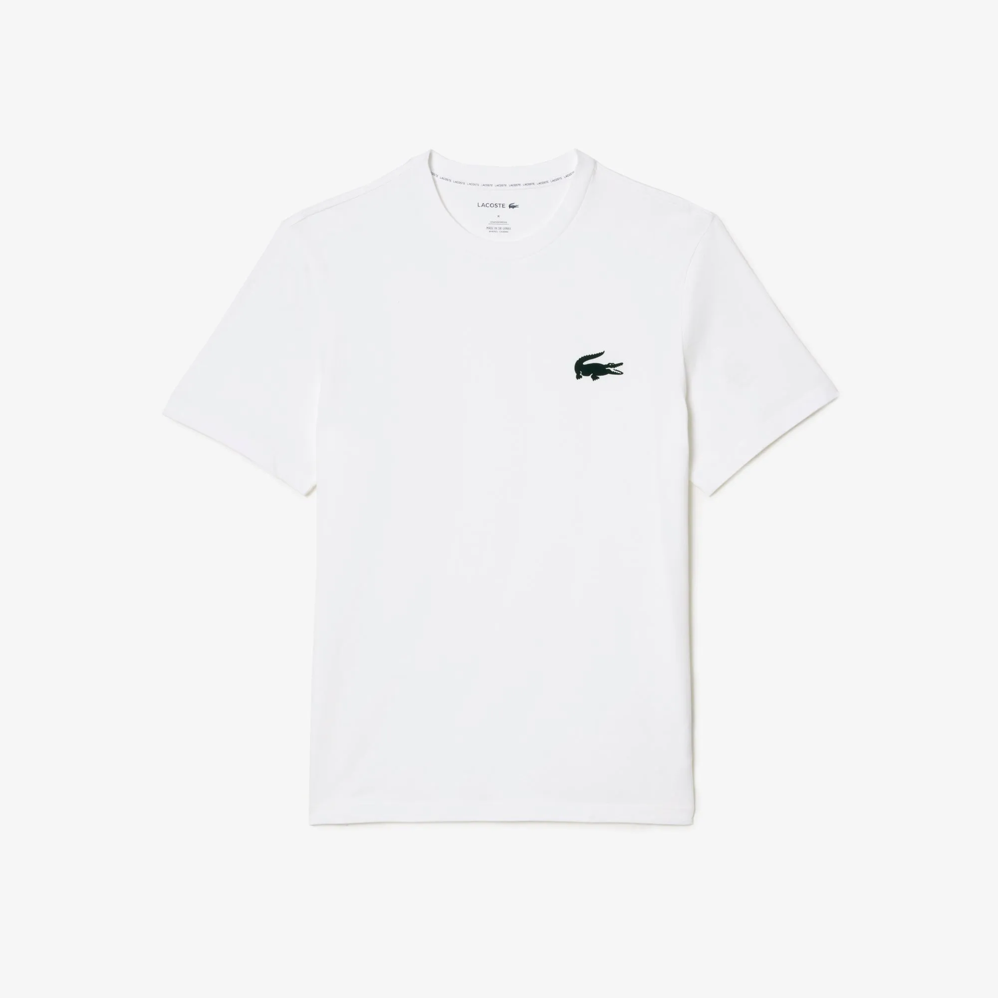 Lacoste Men's Loungewear T-Shirt - White/Sinople