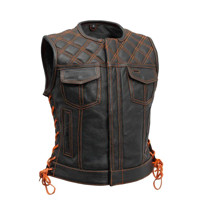 Ladies Perforated Bonnie Vest