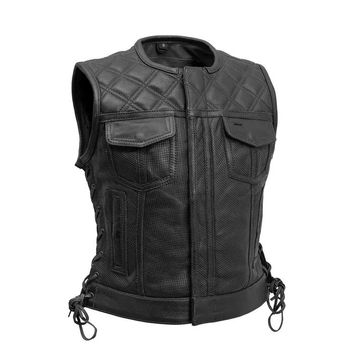 Ladies Perforated Bonnie Vest