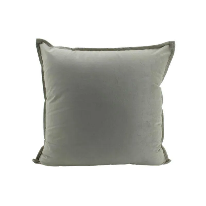 Latte Velvet Cushion - 45cm x 45cm