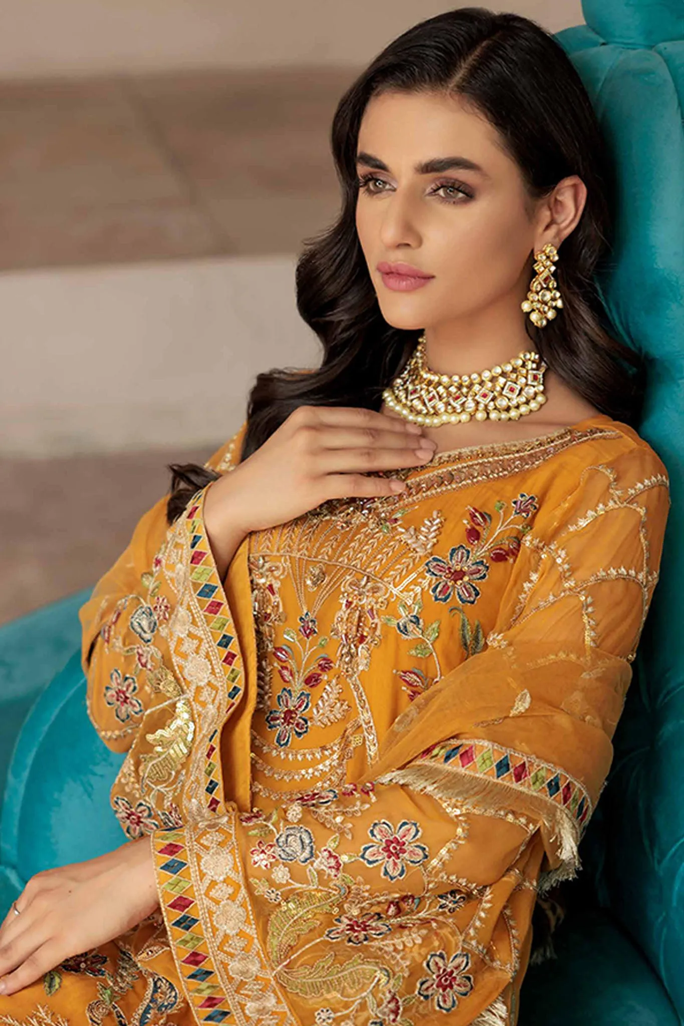 Le Festa by Emaan Adeel Unstitched 3 Piece Formal Edition'05 Collection'2022-LF-506