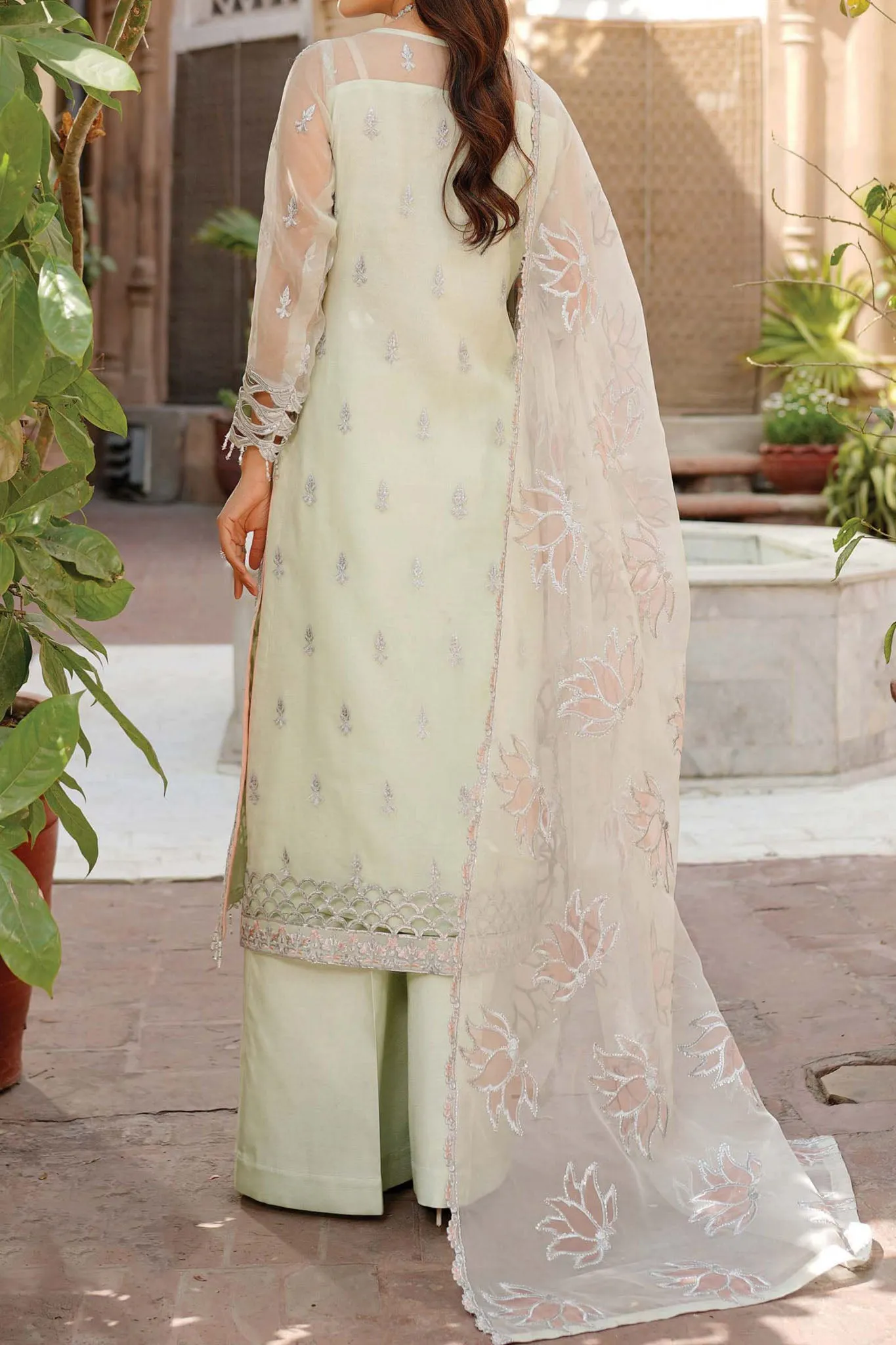 Lemilsa By Maryams Unstitched 3 Piece Formals Vol-08 Collection'2024-L-803