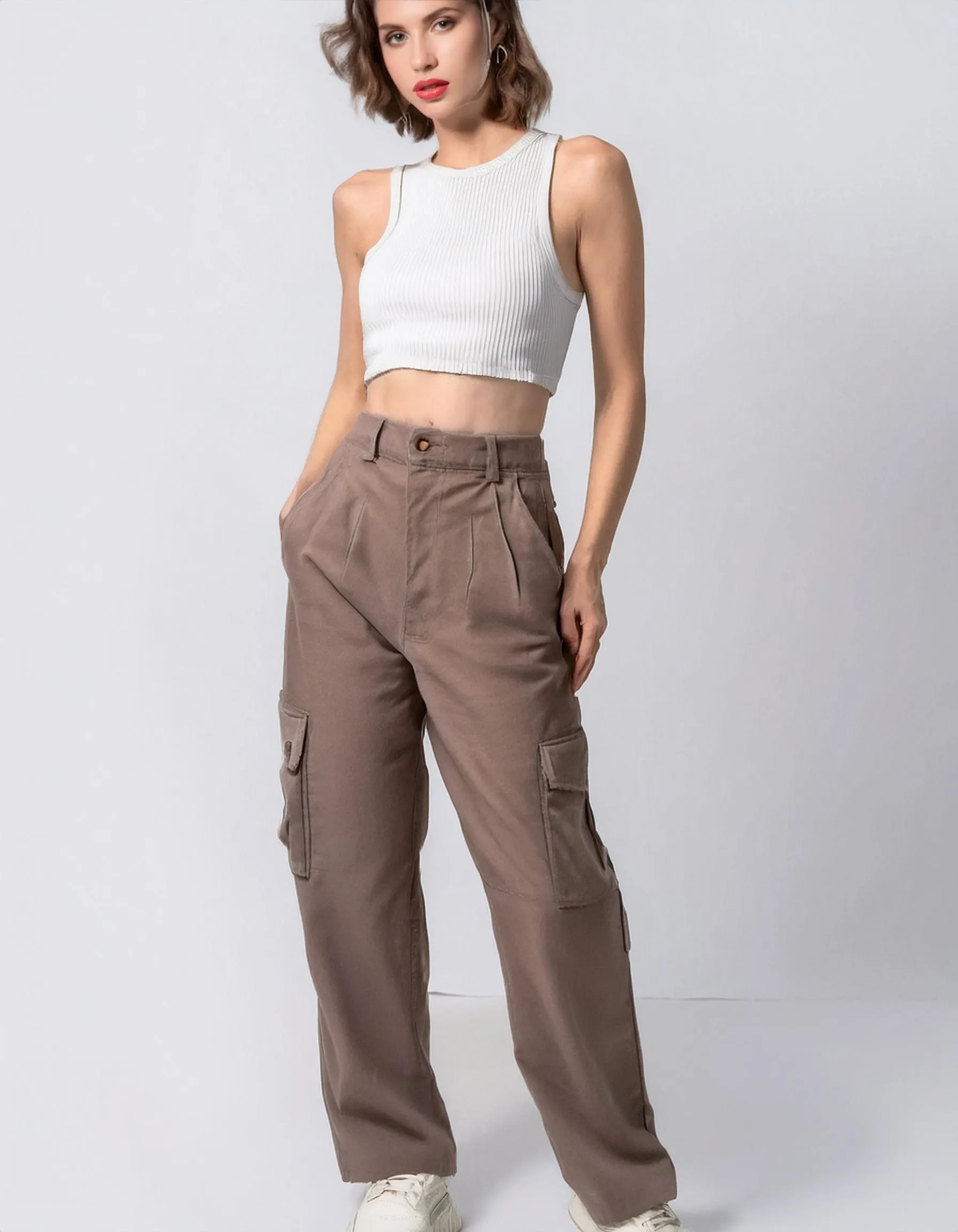 Light Brown Cargo Pants