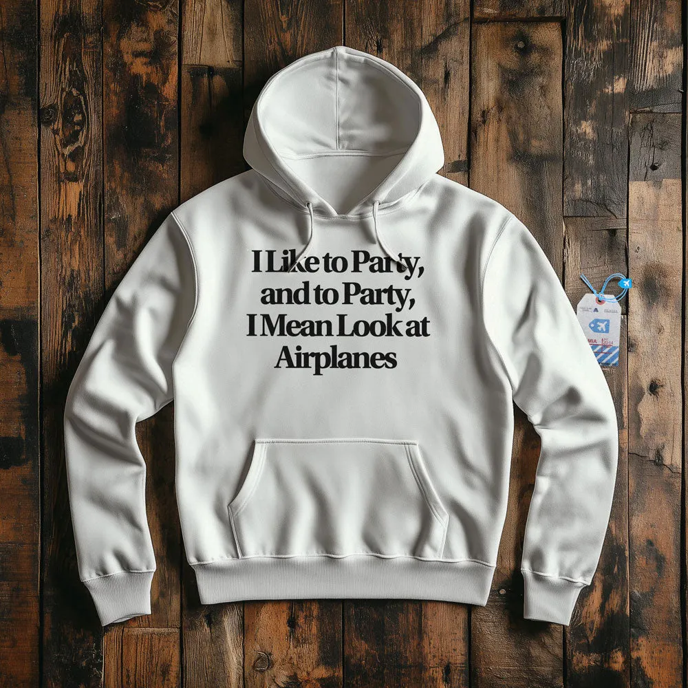 Like Party Airplanes - Pullover Hoodie