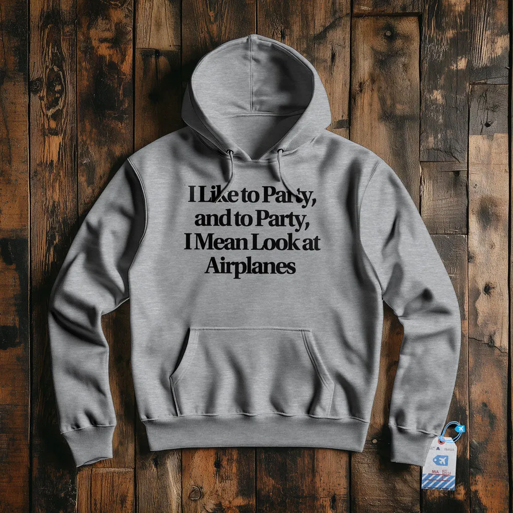 Like Party Airplanes - Pullover Hoodie