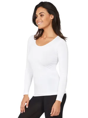 Long Sleeve Top in White