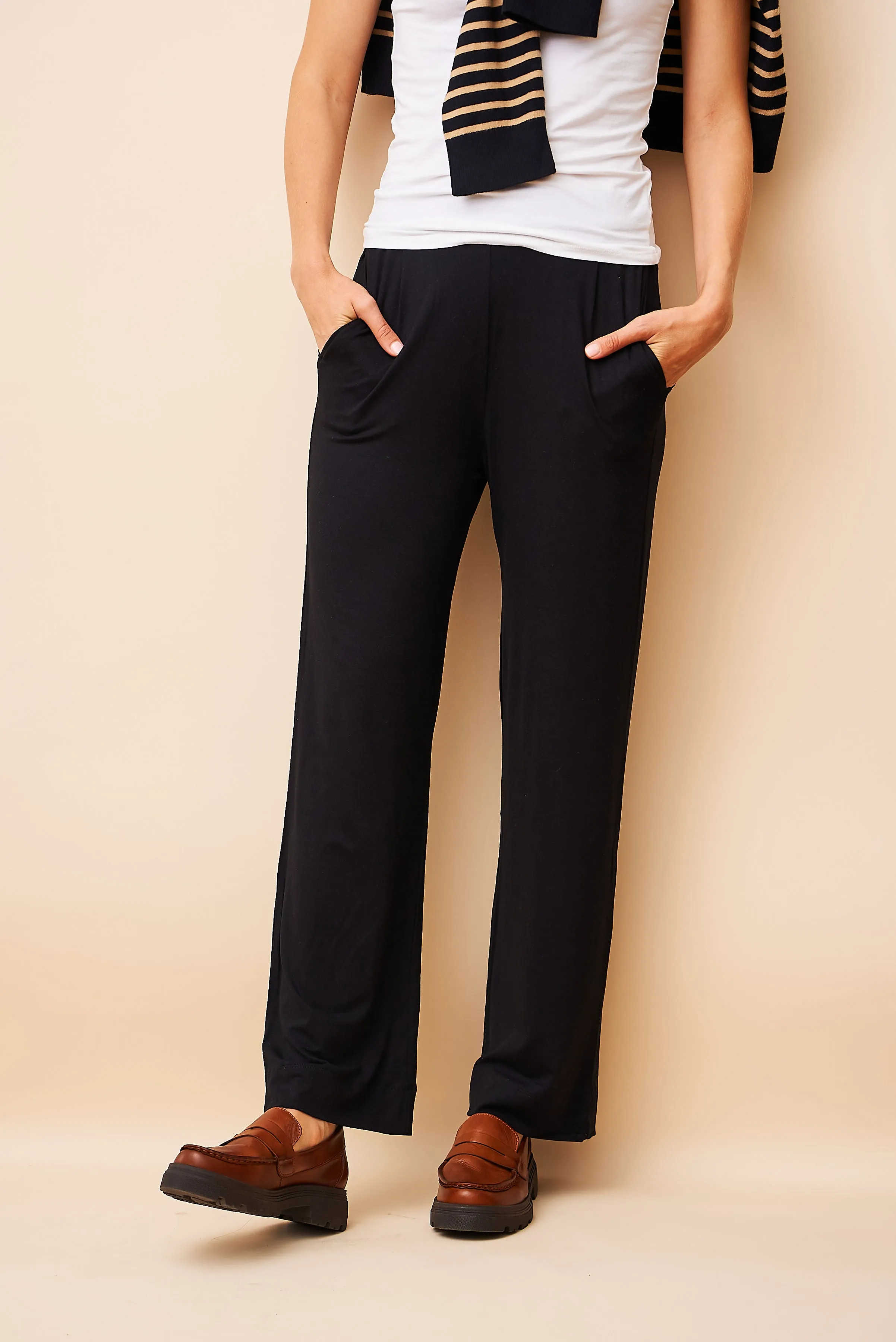 Majestic Soft Touch Pant - Black