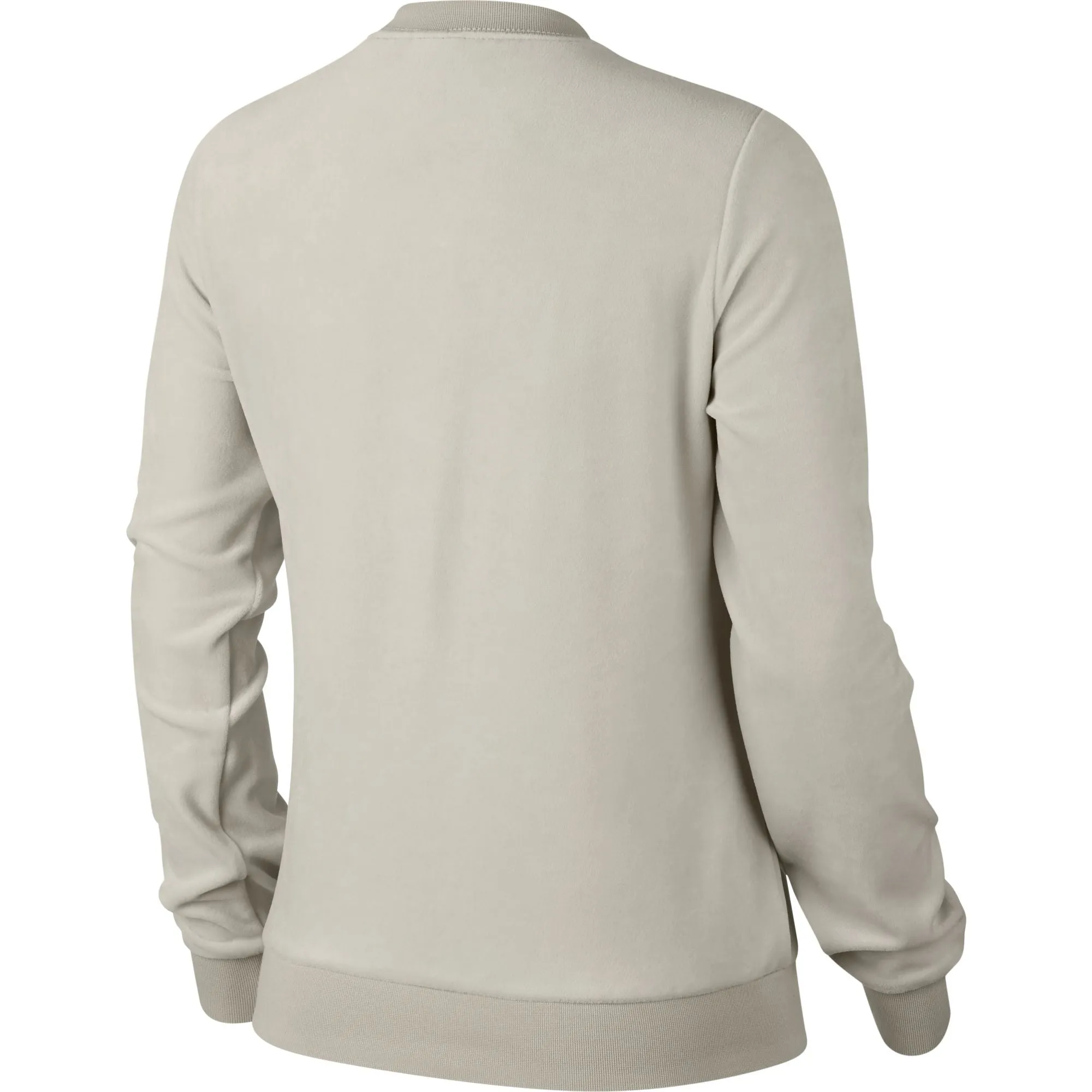 Nike Sportwear Women's Crew Shirt Oatmeal-Grey