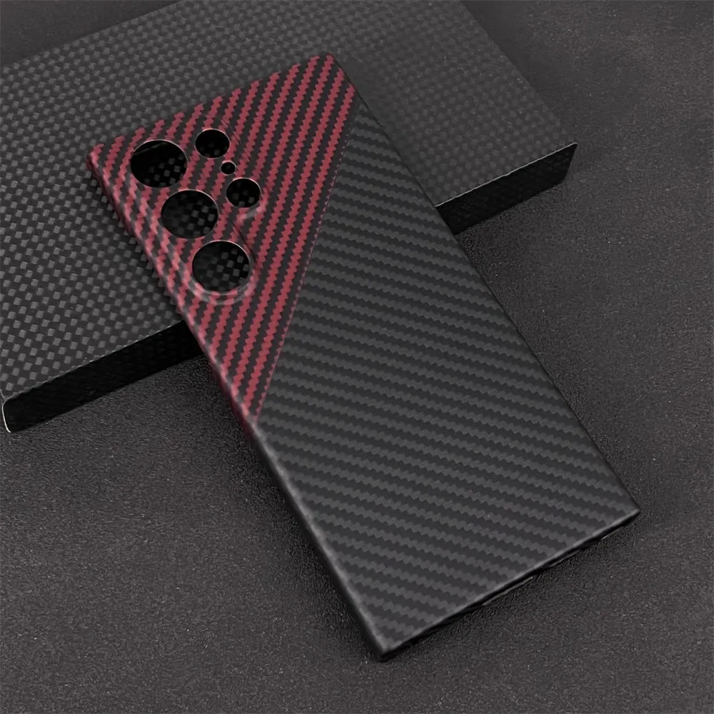 Oatsbasf Luxury Pure Carbon Fiber Case for Samsung Galaxy S24 series