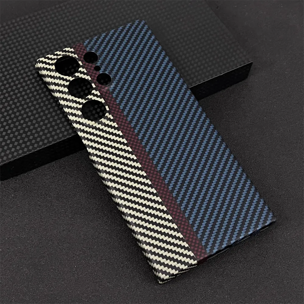 Oatsbasf Luxury Pure Carbon Fiber Case for Samsung Galaxy S24 series