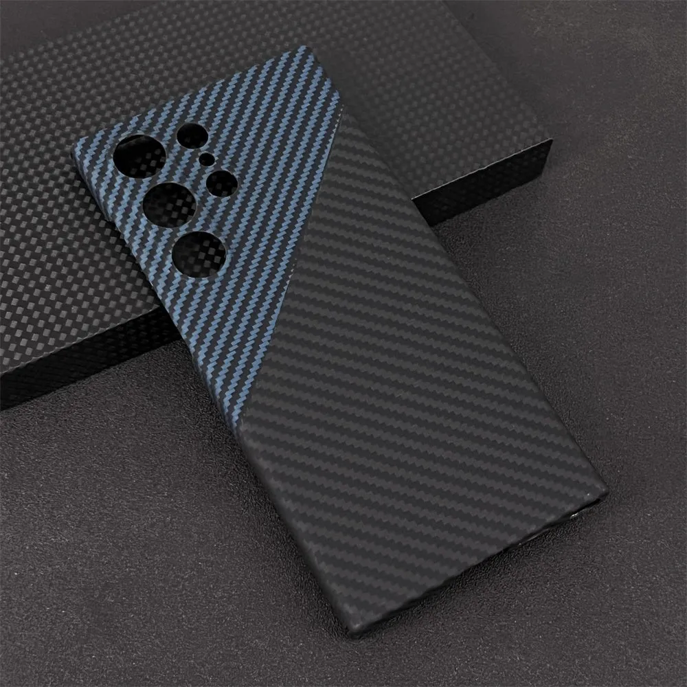 Oatsbasf Luxury Pure Carbon Fiber Case for Samsung Galaxy S24 series