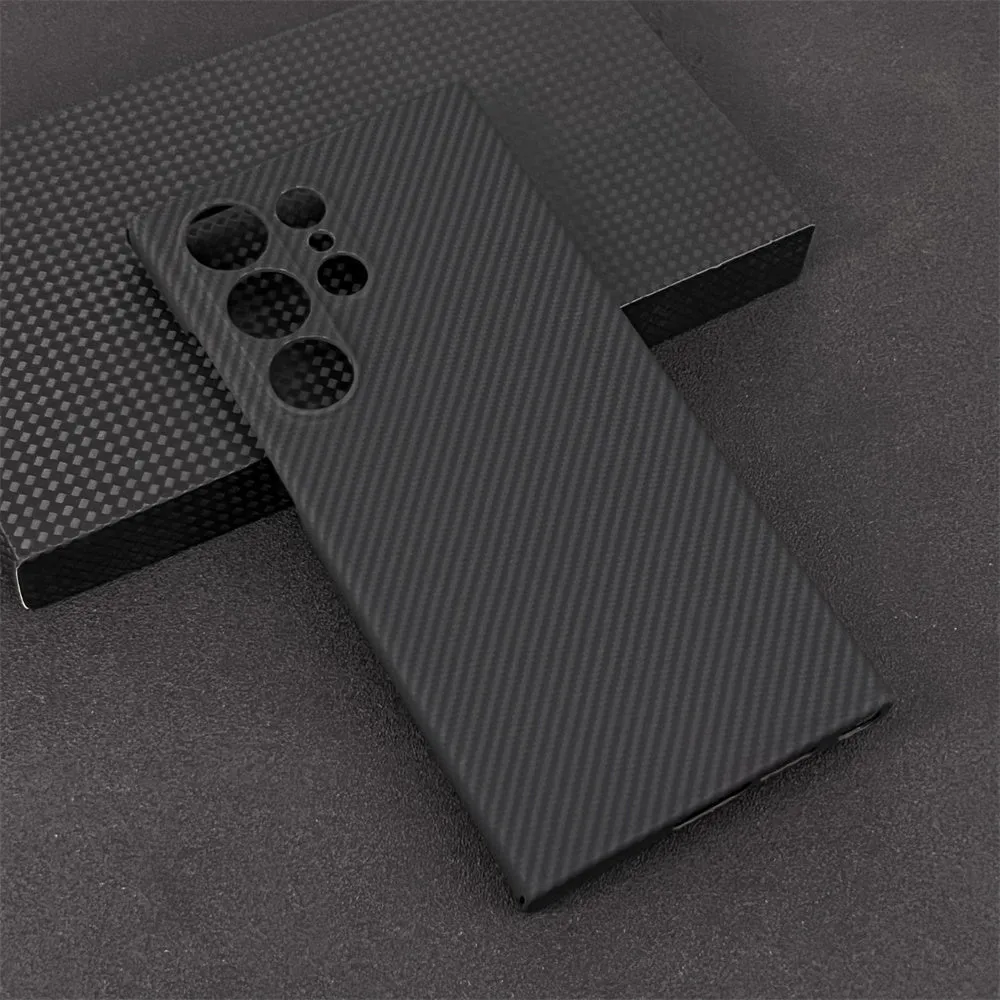 Oatsbasf Luxury Pure Carbon Fiber Case for Samsung Galaxy S24 series