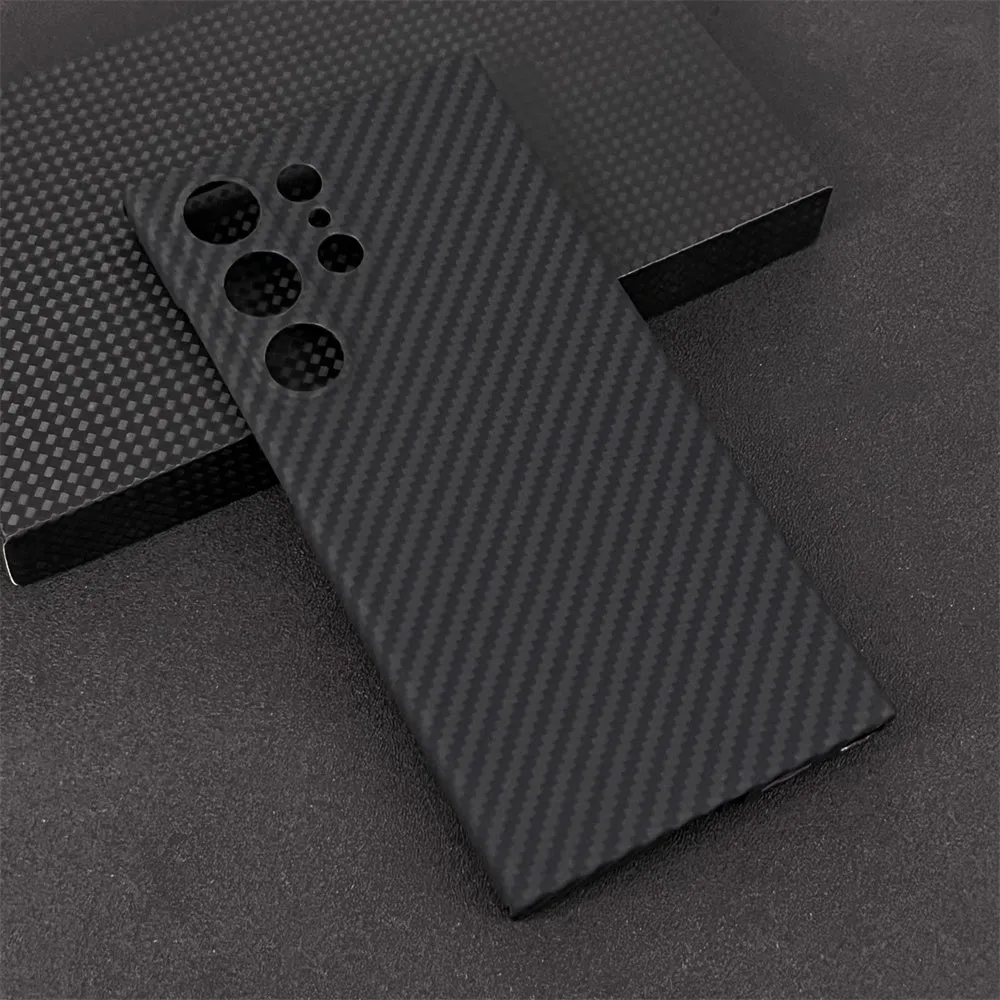 Oatsbasf Luxury Pure Carbon Fiber Case for Samsung Galaxy S24 series