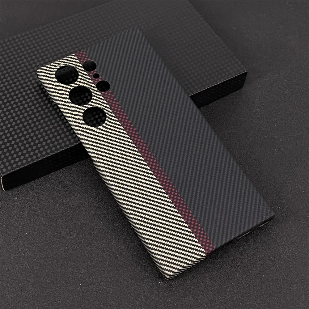 Oatsbasf Luxury Pure Carbon Fiber Case for Samsung Galaxy S24 series