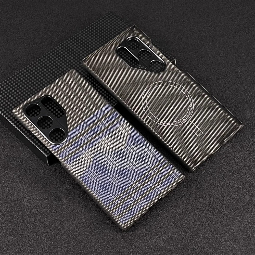 Oatsbasf Luxury Pure Carbon Fiber Case for Samsung Galaxy S24 series