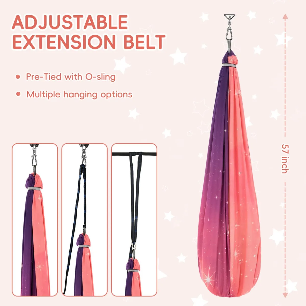 Outree Double Layer Sensory Swing