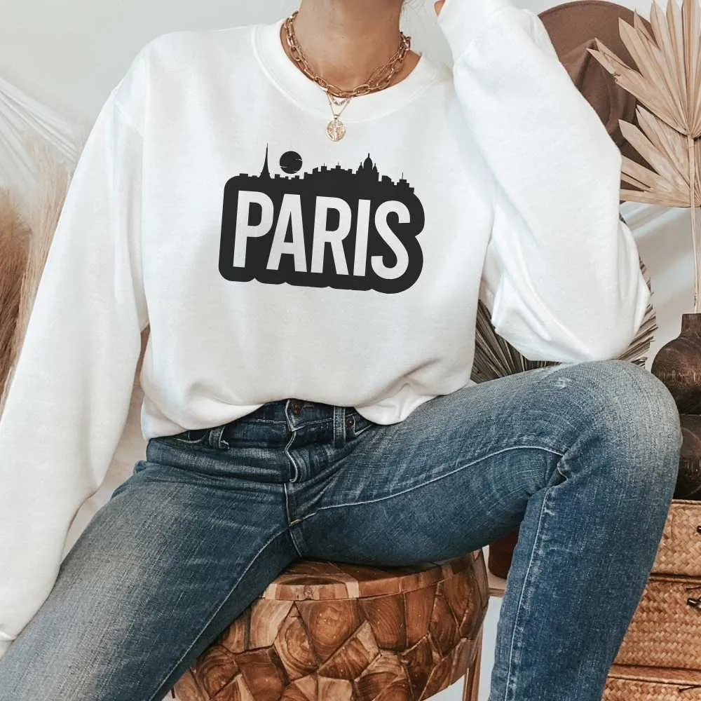 Paris Skyline Sweatshirt