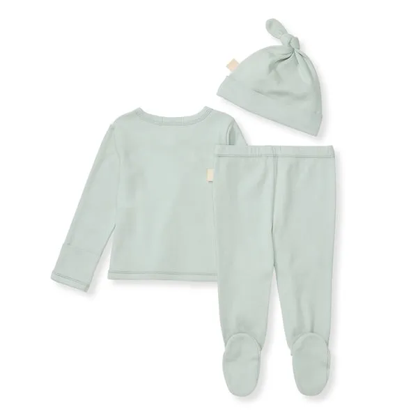 Ribbed Take Me Home 3 Piece Set - Cloudy